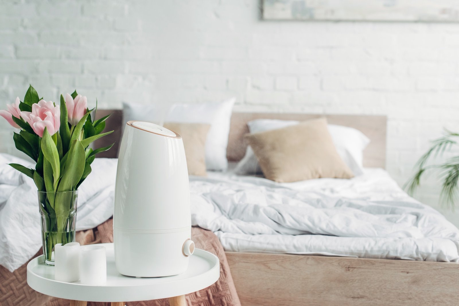 Luftbefeuchter im Schlafzimmer für optimales Raumklima